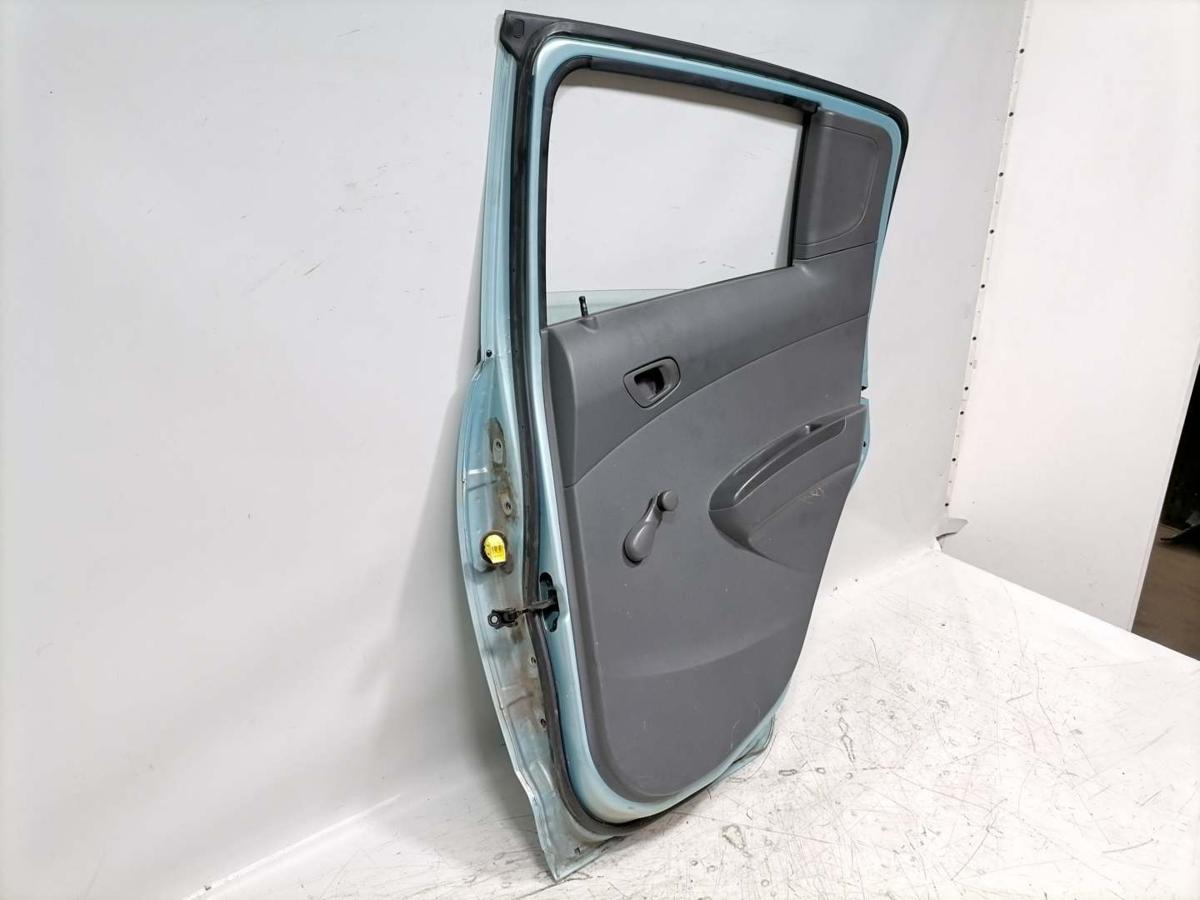 Chevrolet Spark original T&uuml;r hinten rechts GJS Ice Teal Rohbau Bj.2012